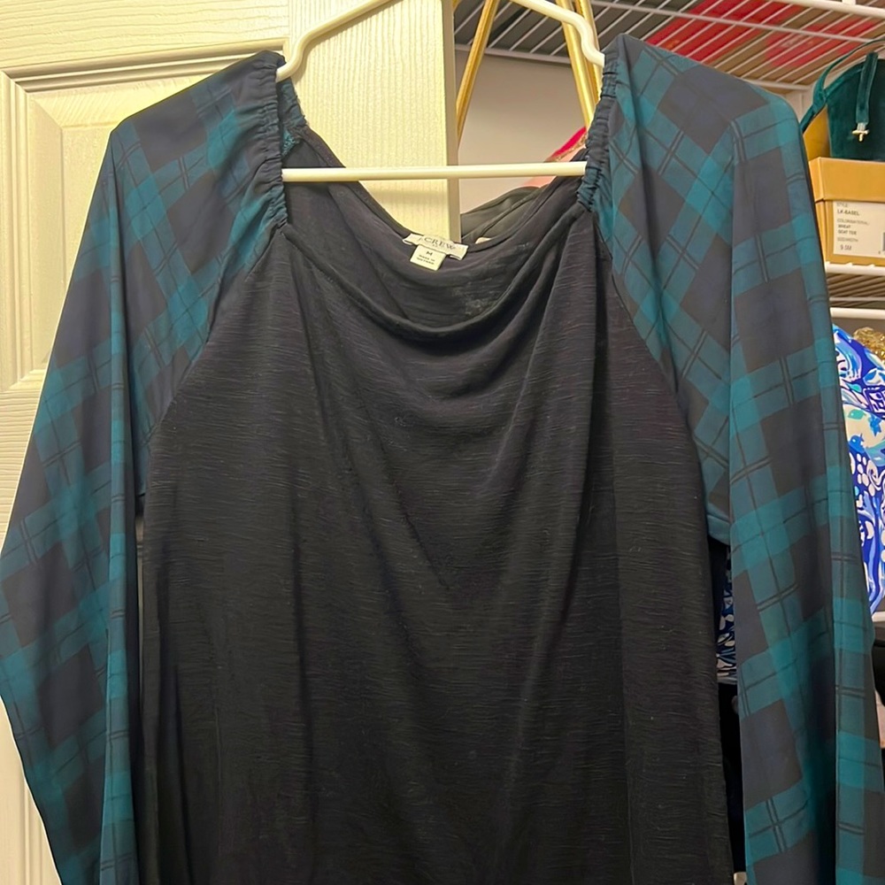 J. Crew holiday plaid